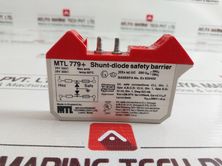 Measurement Technology Mtl 779+ Shunt-diode Safety Barrier