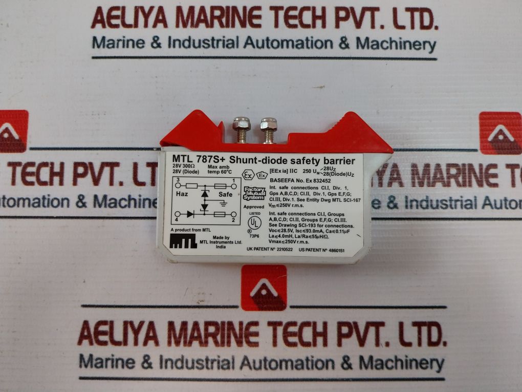 Measurement Technology Mtl 787S+ Shunt-diode Safety Barrier 