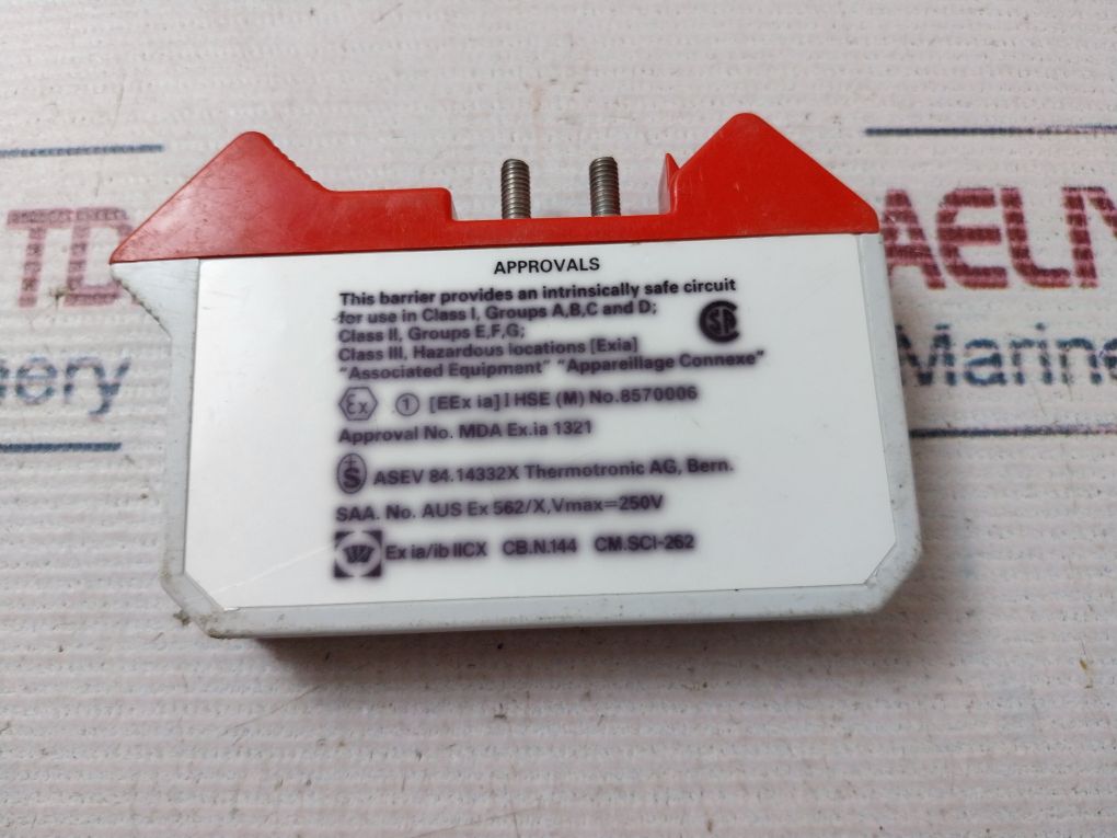 Measurement Technology Mtl 787S+ Shunt-diode Safety Barrier 300Ω