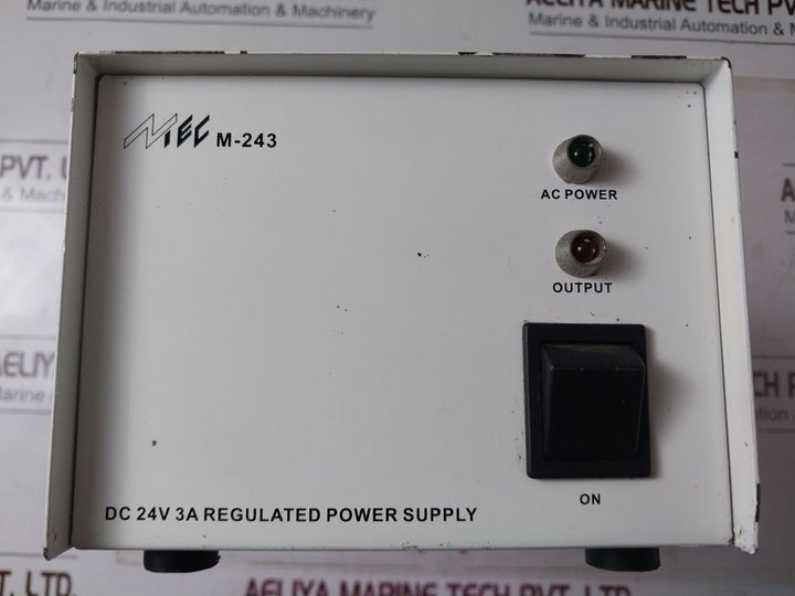 Mec M-243 Regulated Power Supply 24V 3A