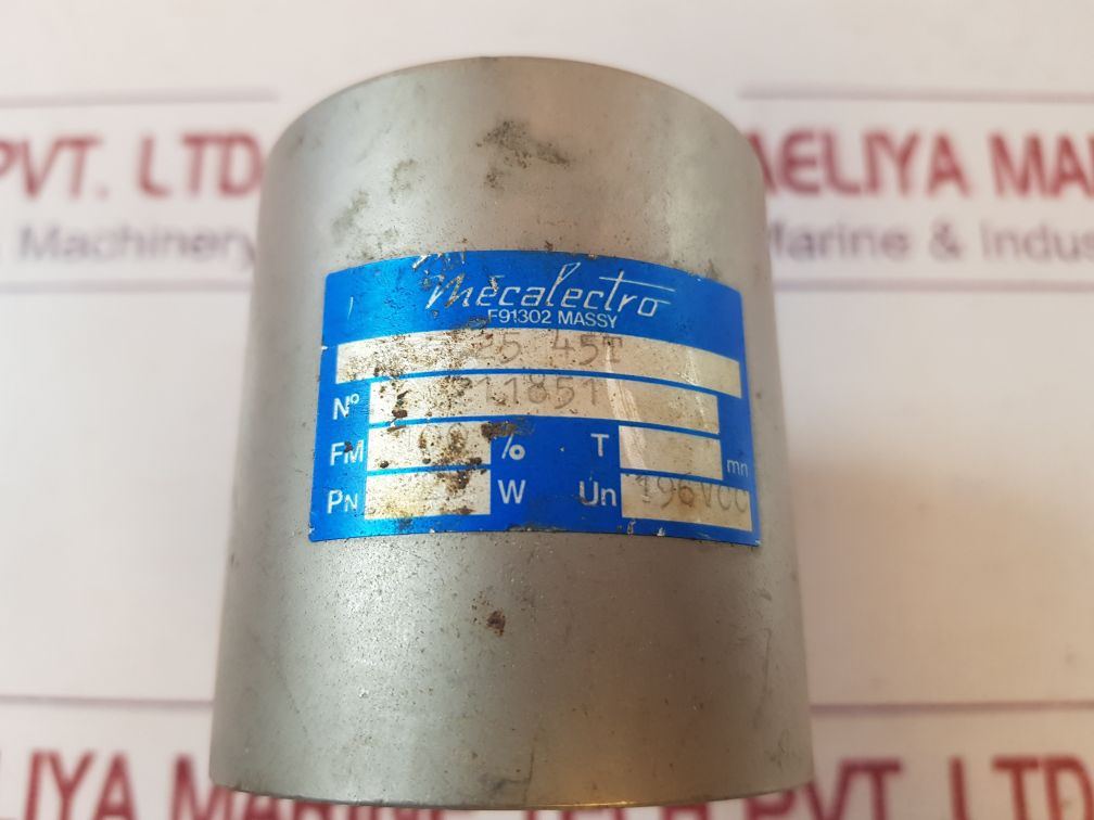 Mecalectro 11851 Solenoid Valve