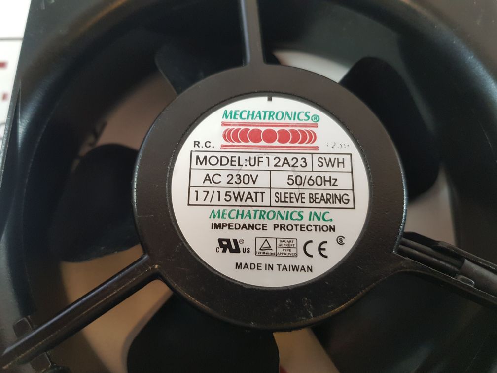 Mechatronics Uf12A23 Swh Axial Fan