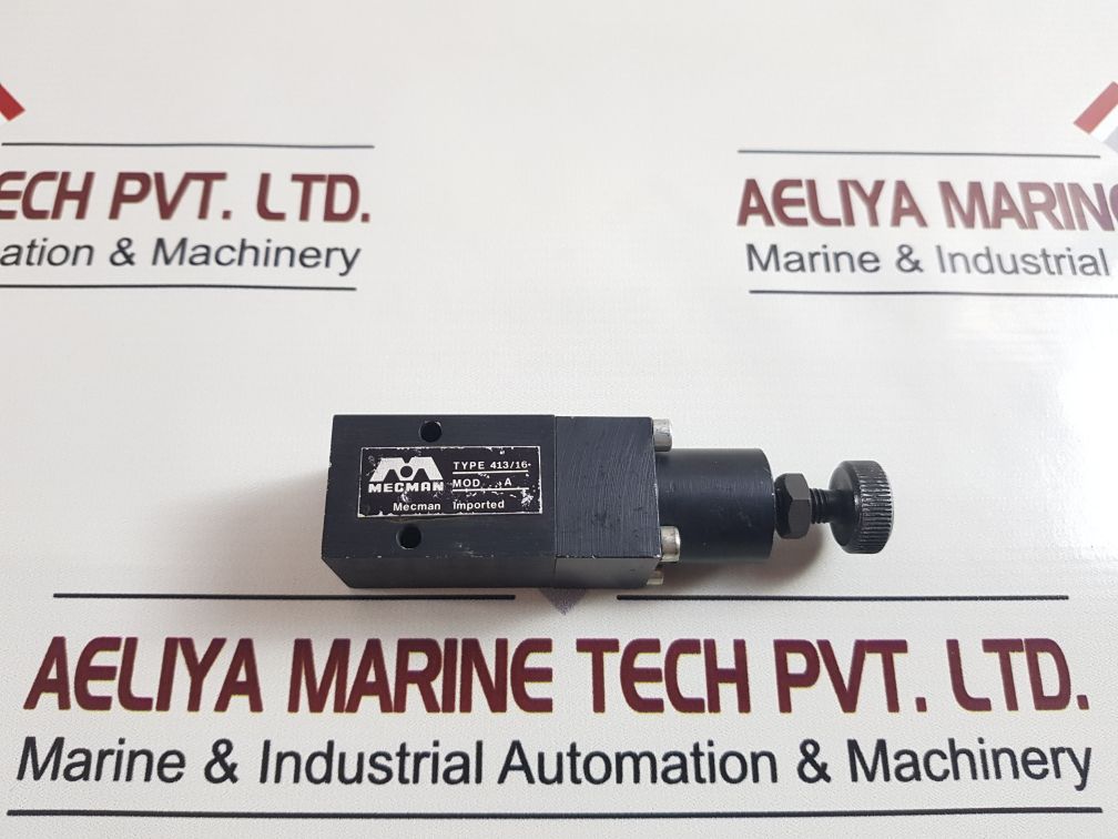 Mecman 413/16 pneumatic valve