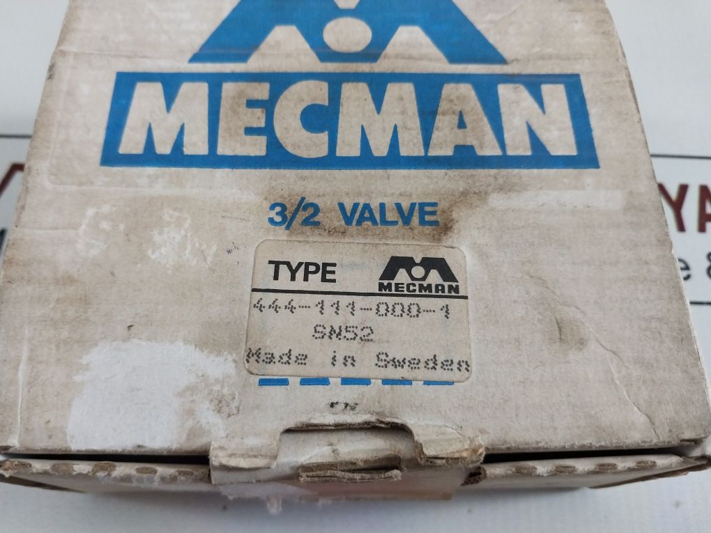 Mecman 444-111-000-1 Solenoid Valve 21209