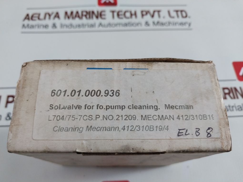 Mecman 444-111-000-1 Solenoid Valve 21209