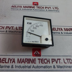 Meco-v Mi96 Analog Panel Meter -90 To 400 Kw
