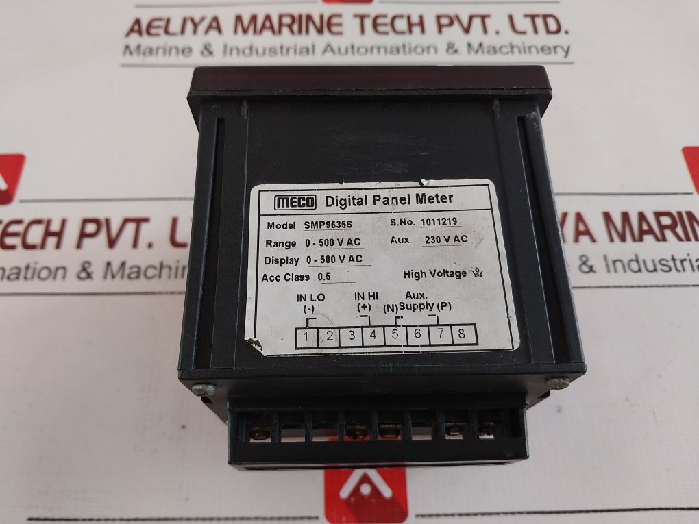 Meco Smp9635S Digital Panel Meter 0-500 V Ac