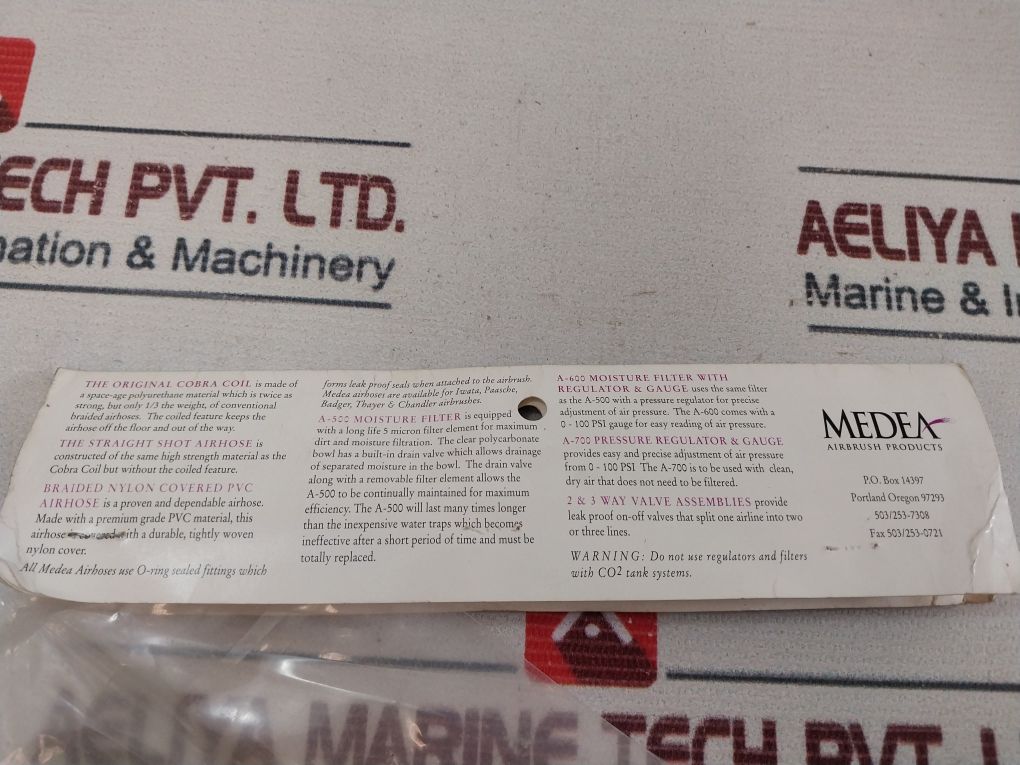 Media 012004 Airbrush Accessories