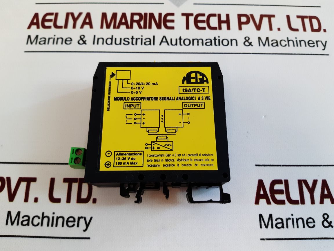 Mega IsaTc-t0107 Modulo Accoppiatore Segnali Analogici A3 Vie