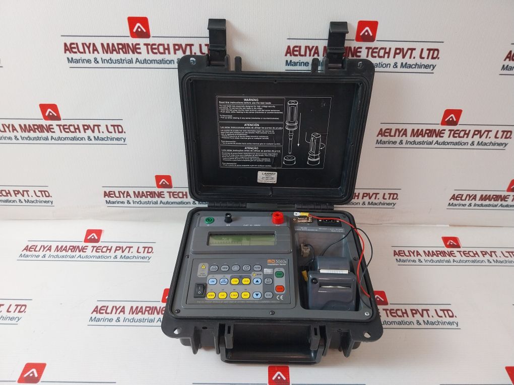 Megabras Md 5060X Digital Megohmeter(Without Battery)