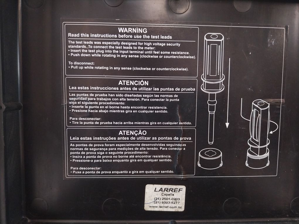 Megabras Md 5060X Digital Megohmeter(Without Battery)
