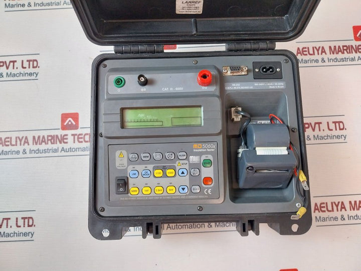 Megabras Md 5060X Digital Megohmeter(Without Battery)