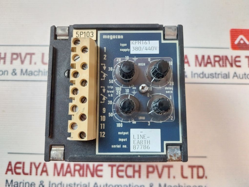 Megacon Kpm161 Earth Fault Guard 0-1000 K Ohms