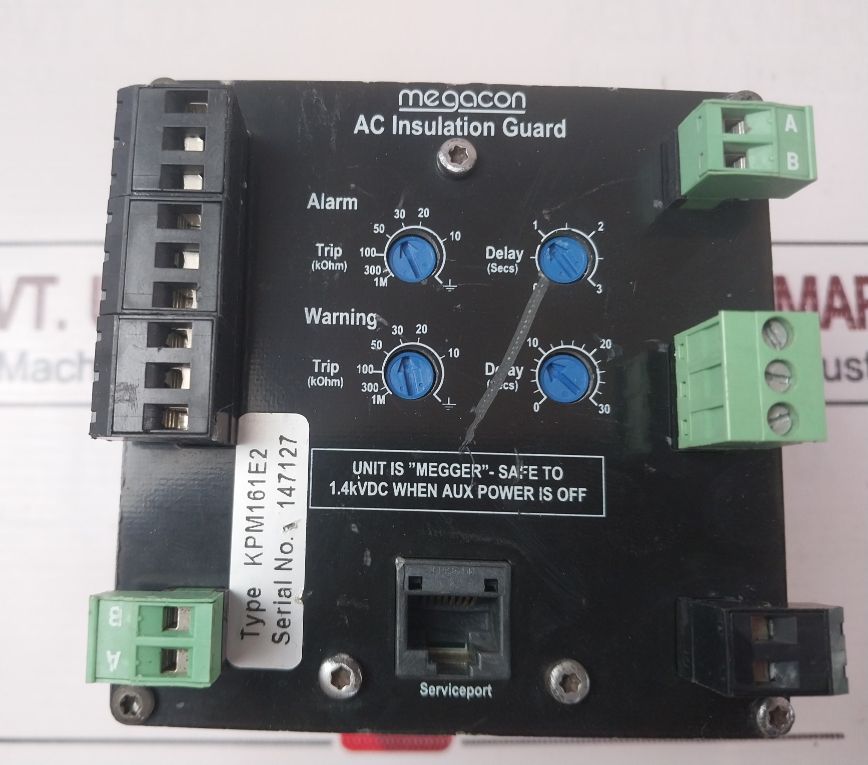 Megacon Kpm161E2 Ac Insulation Guard 0-1000Kohms