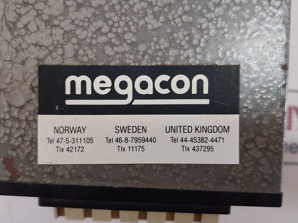 Megacon Kpm 161 Earth Fault Guard Monitor