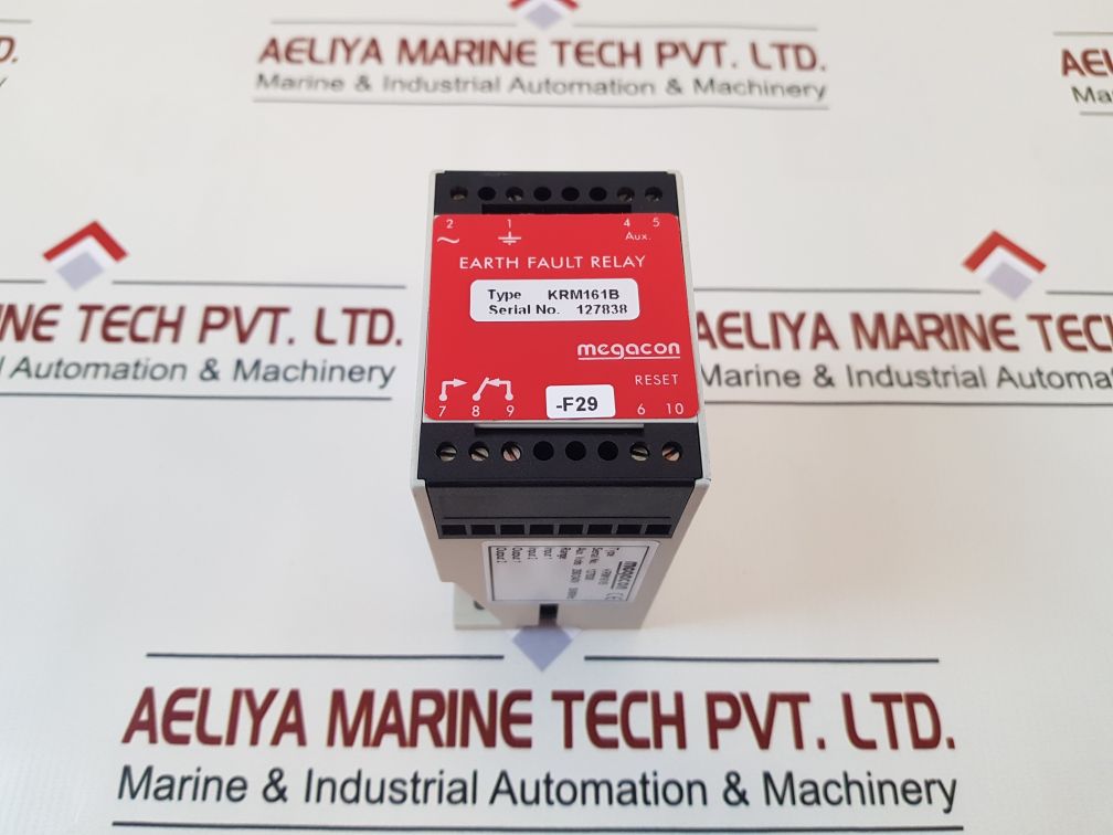 Megacon Krm161B Earth Fault Relay 