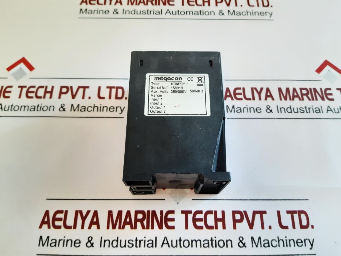 Megacon Krm725 Phase Failure Relay 