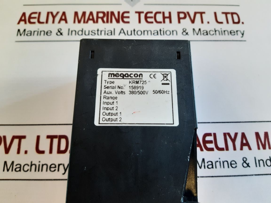 Megacon Krm725 Phase Failure Relay 