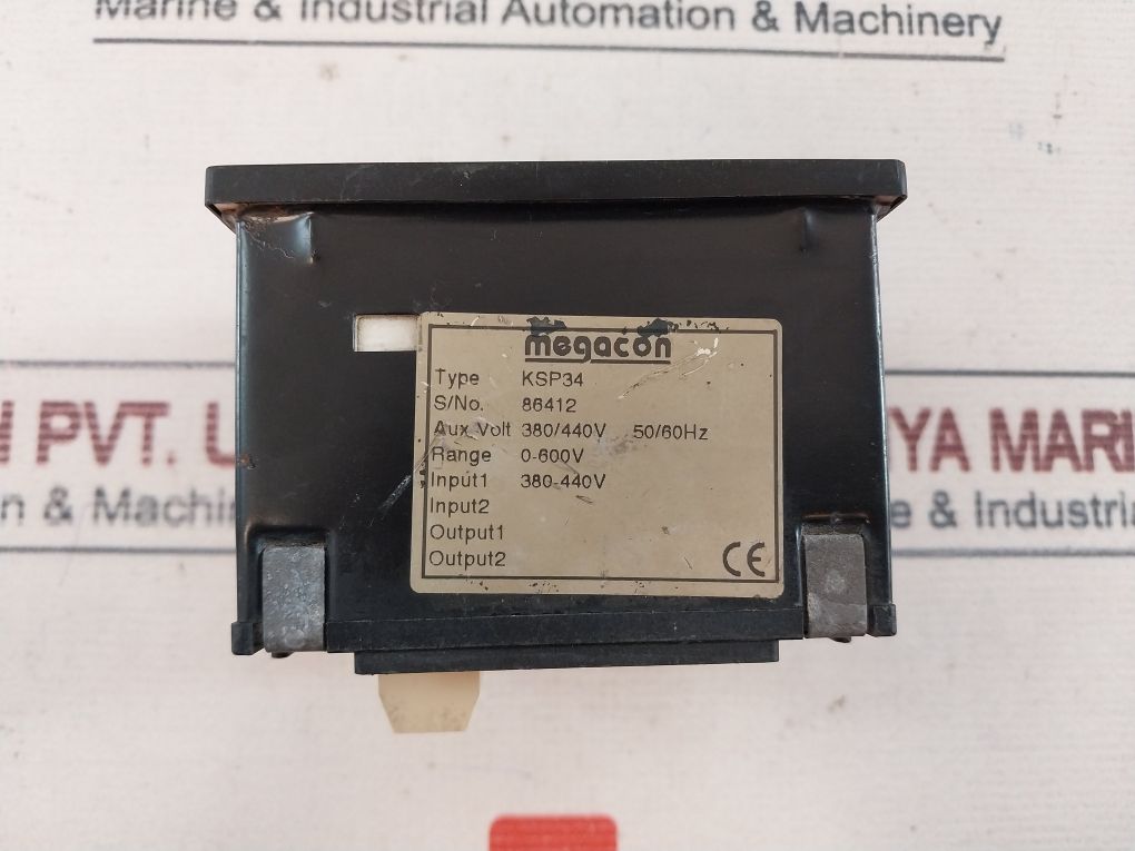 Megacon Ksp34 Phase Monitoring Voltmeter