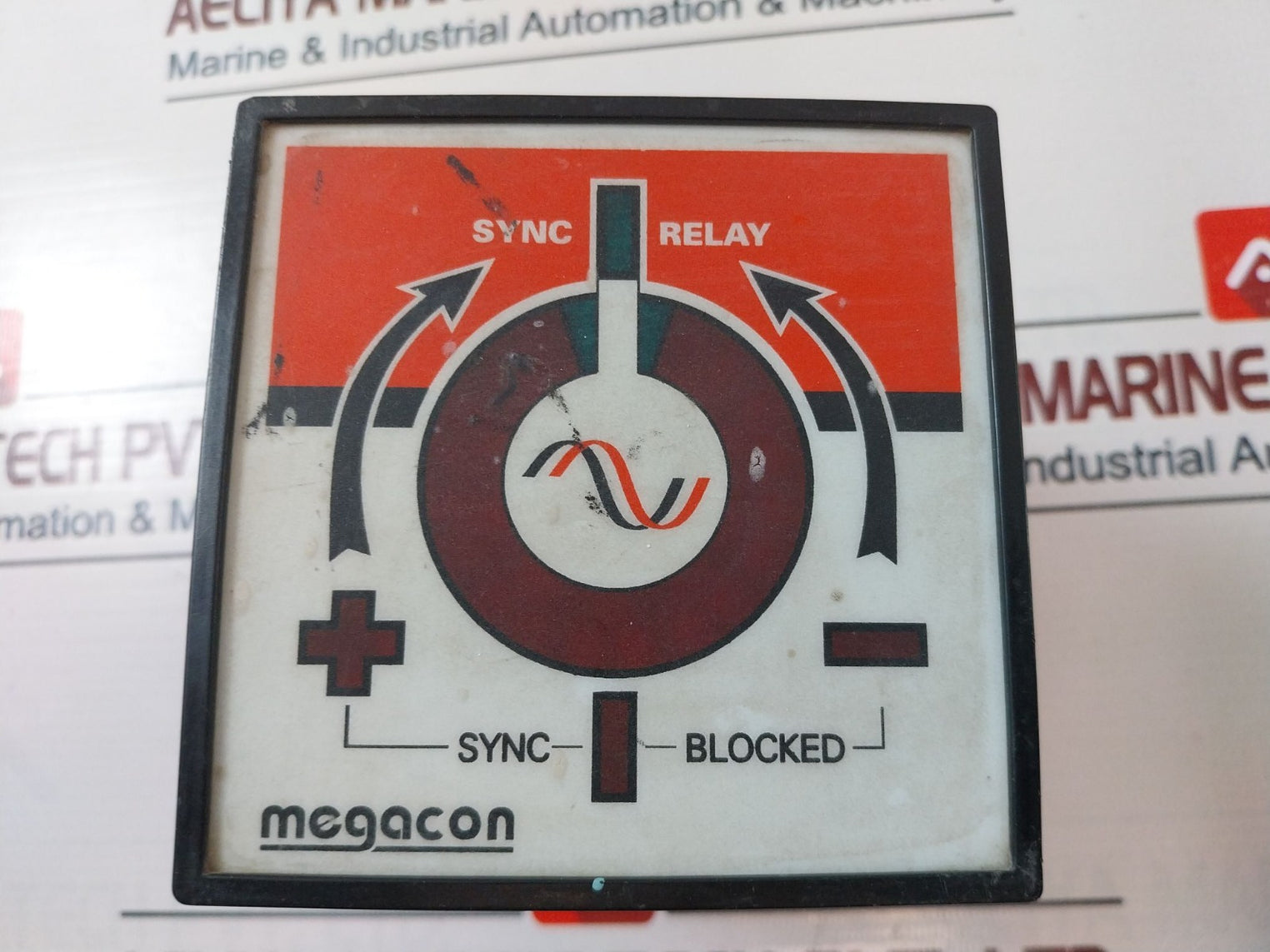 Megacon Ksq104N Sync Relay 440V 50/60Hz