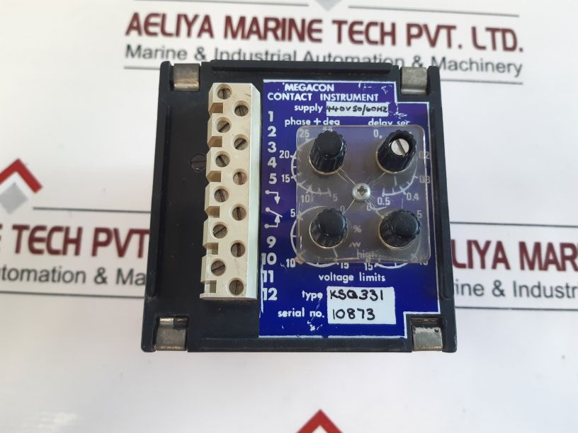 Megacon Ksq331 Synchronising Relay
