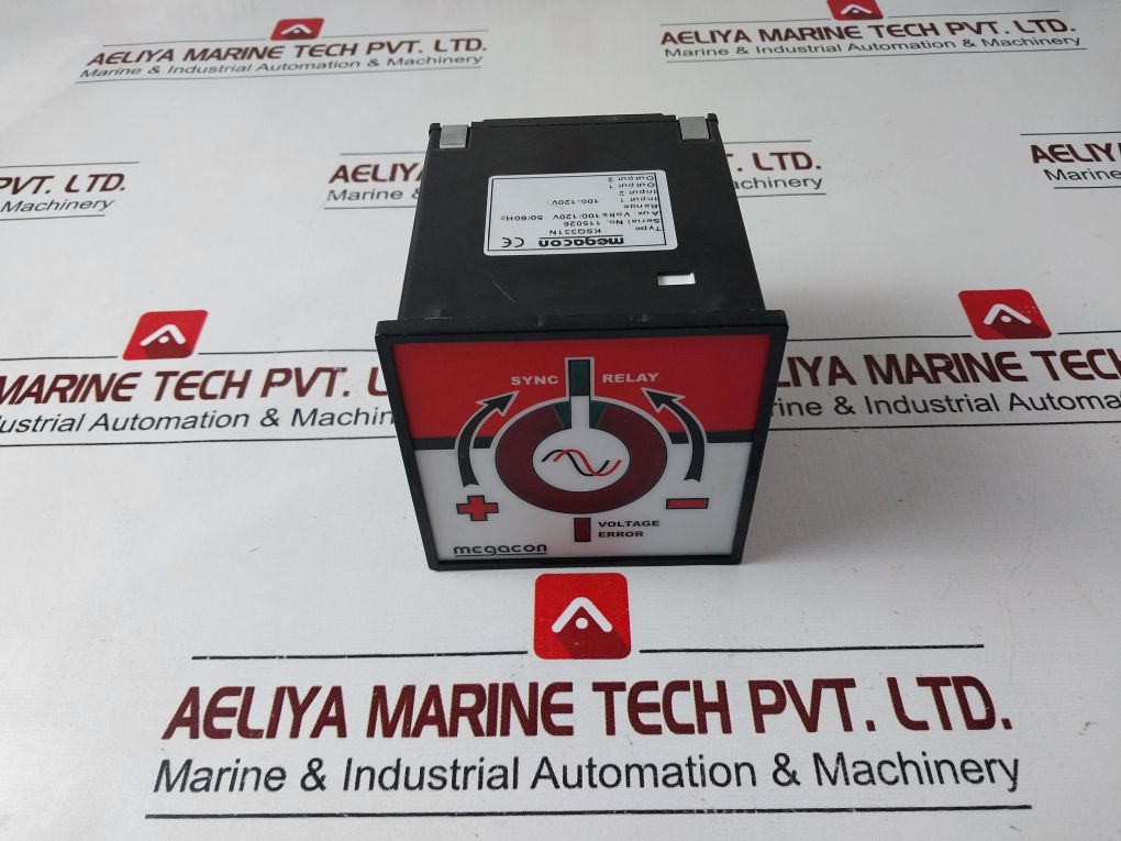 Megacon Ksq331N Sync Check Synchronising Indication Control Relay 100/120V
