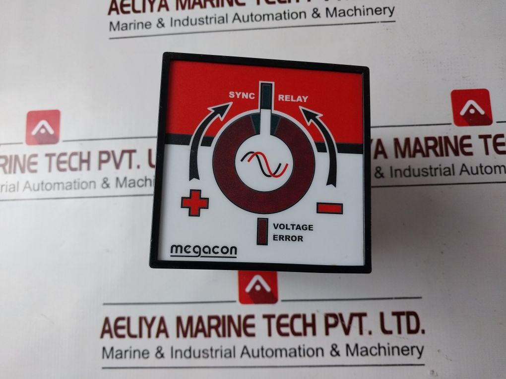 Megacon Ksq331N Sync Check Synchronising Indication Control Relay 100/120V