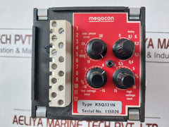 Megacon Ksq331N Sync Check Synchronising Indication Control Relay 100/120V