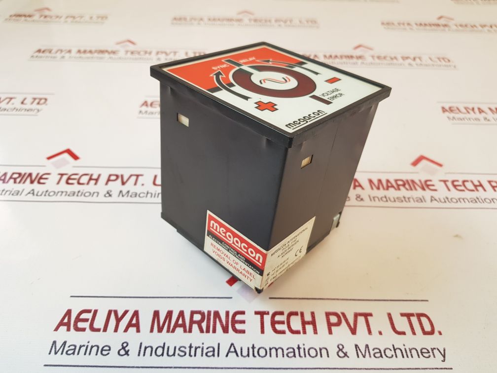Megacon Ksq331N Sync Check Sychronising Indication Control Relay 200240V