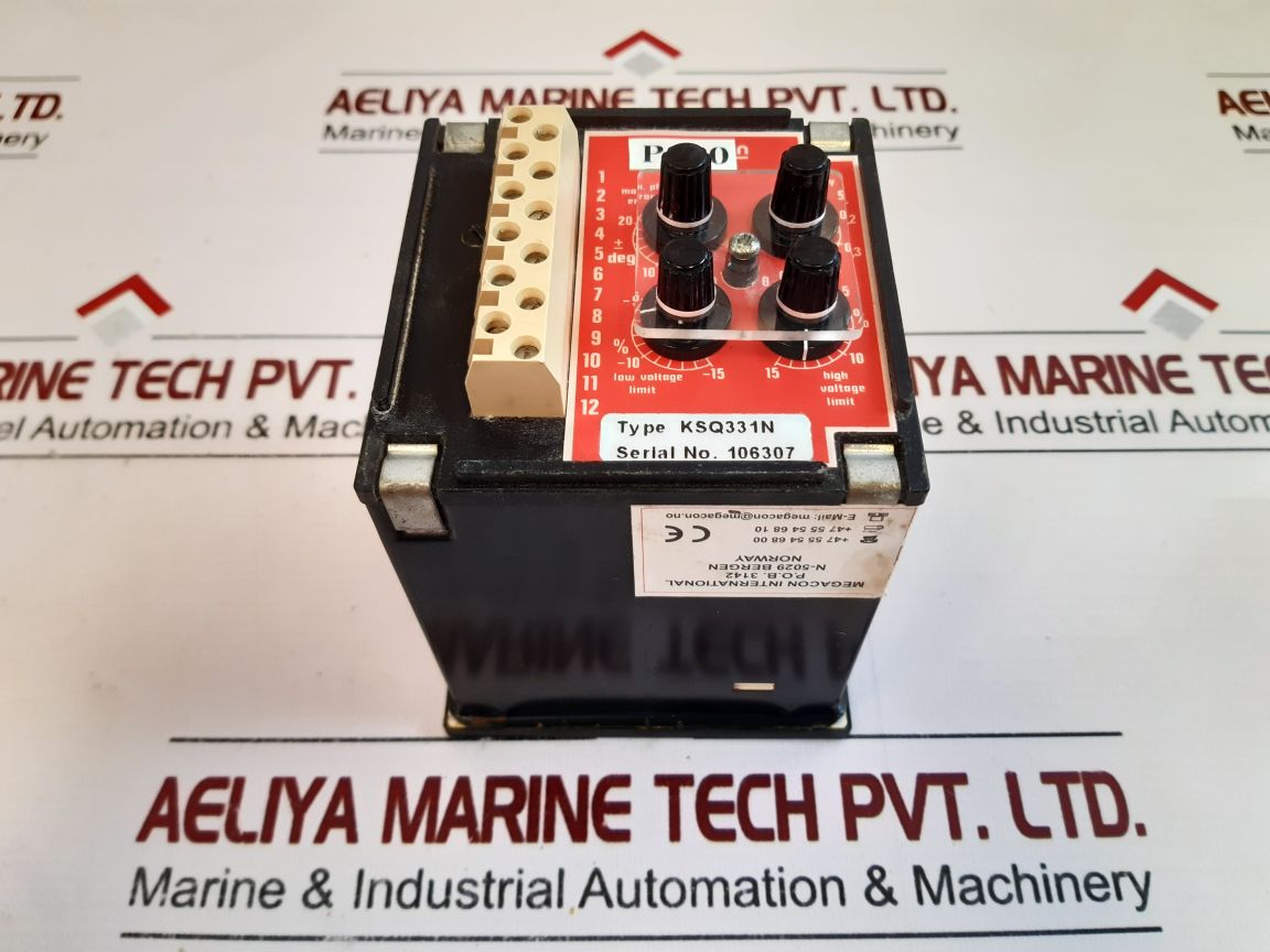 Megacon Ksq331N Sync Check Synchronising Indication Control Relay