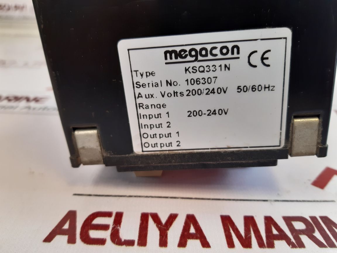 Megacon Ksq331N Sync Check Synchronising Indication Control Relay