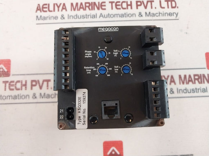 Megacon Ksq332E Sector Synchronising Relay With Dead Bus Facility