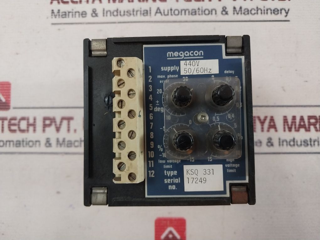 Megacon Ksq 331 Synchronising Relay