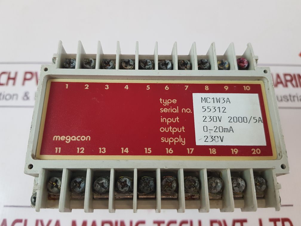 Megacon Mc1W3A Step-down Transmitter 230V