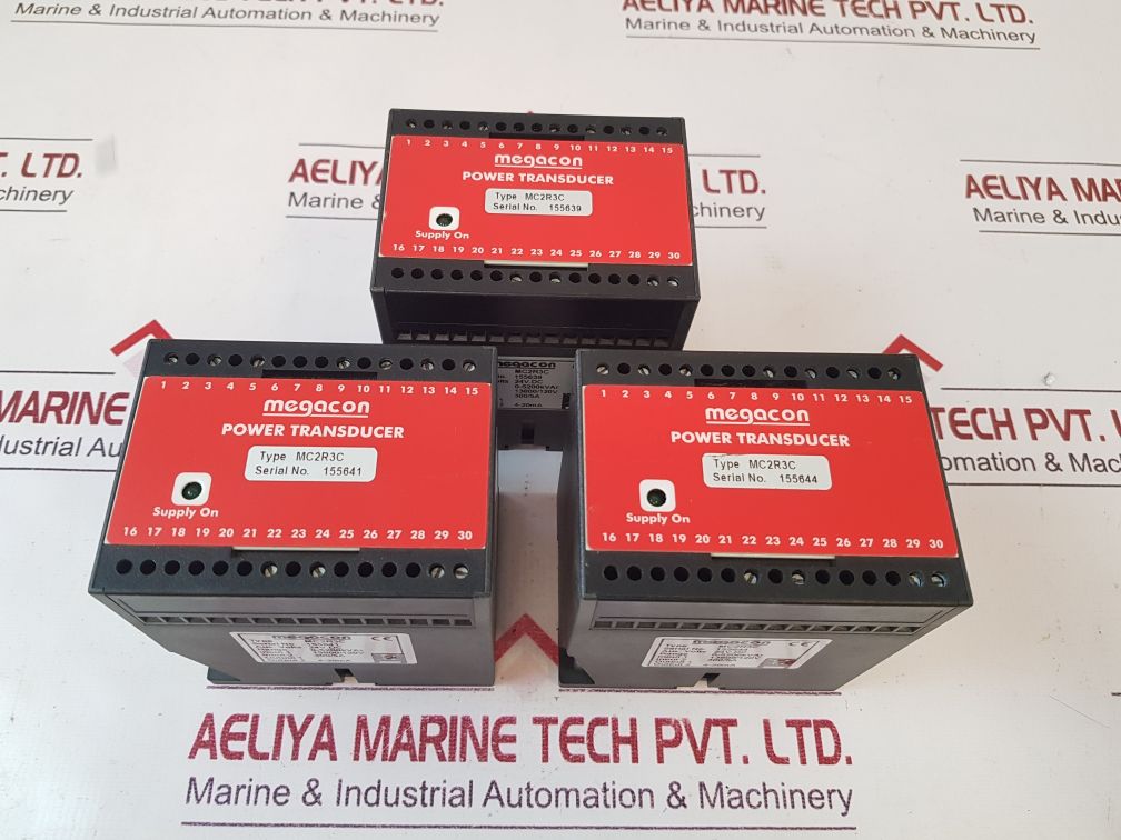 Megacon Mc2R3C Power Transducer 0-5200Kvar