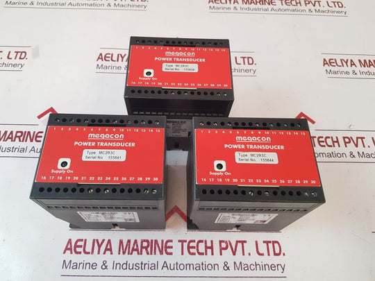 Megacon Mc2R3C Power Transducer 0-5200Kvar