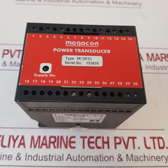 Megacon Mc2R3C Power Transducer 0-5200Kvar