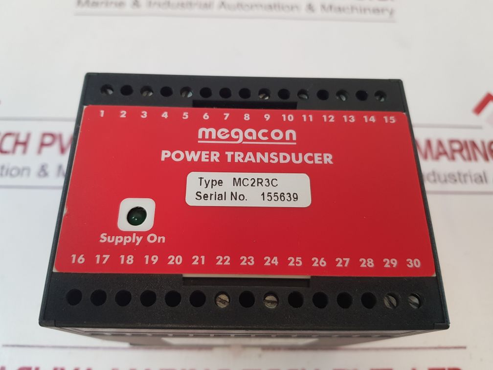 Megacon Mc2R3C Power Transducer 0-5200Kvar