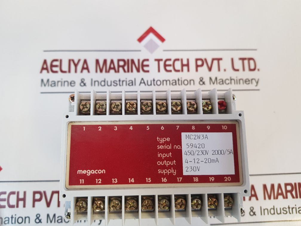 Megacon Mc2W3A Relay