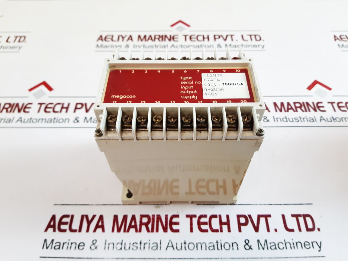 Megacon Mc2W3A Relay 440V
