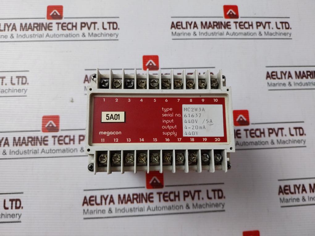 Megacon Mc2W3A Relay 440V 5A