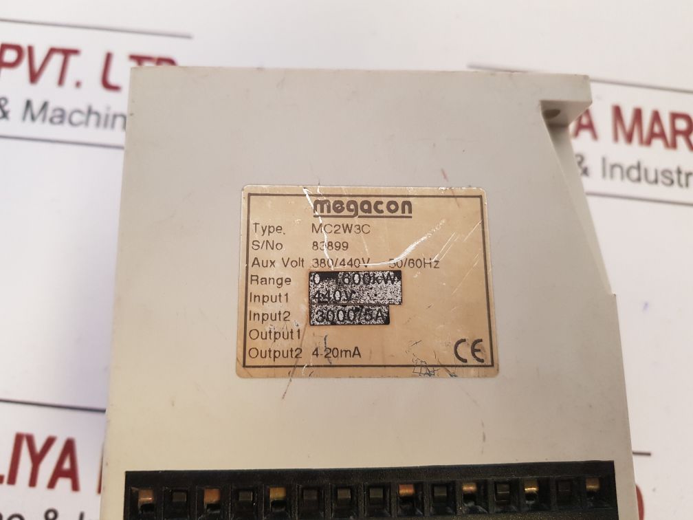 Megacon Mc2W3C Power Transducer 380/440V 50/60Hz