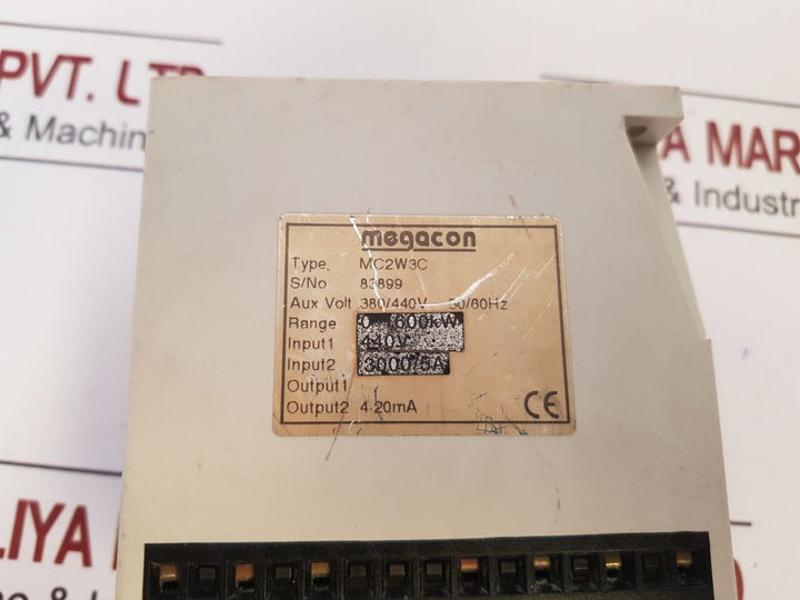 Megacon Mc2W3C Power Transducer 380/440V 50/60Hz