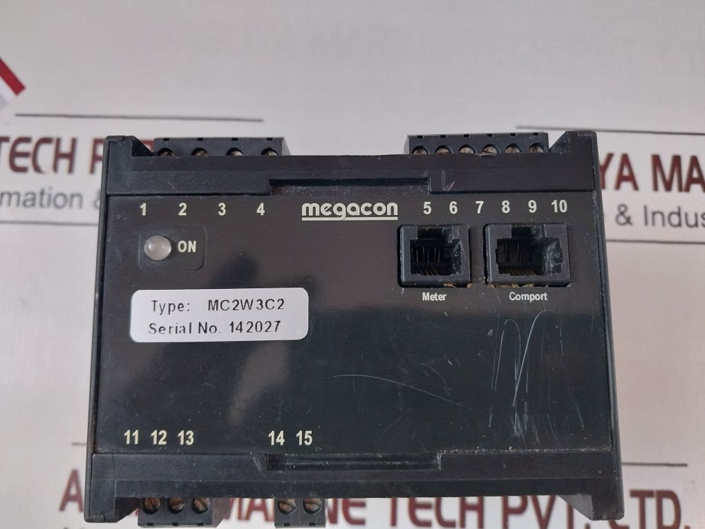 Megacon Mc2W3C2 Power Transducer 0.18-0-1.8 Mw