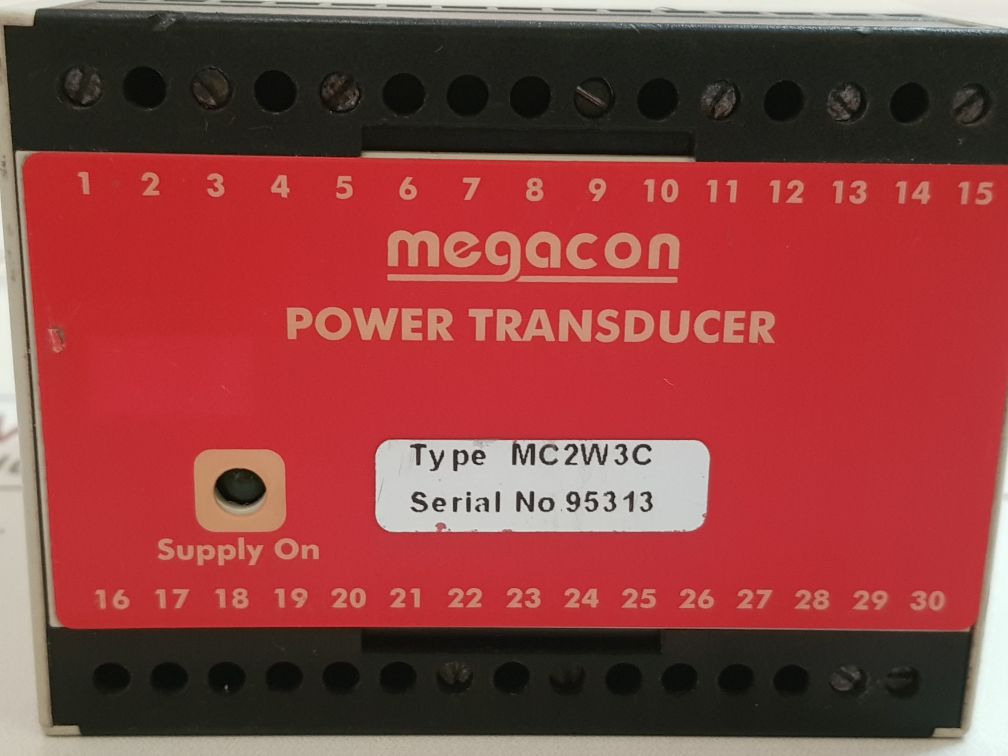 Megacon Mc2W3C Power Transducer 380/440V 50/60Hz