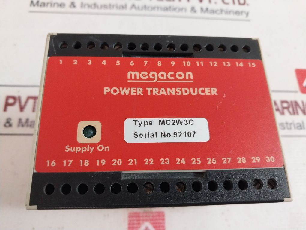 Megacon Mc2W3C Power Transducer 0-1600Kw