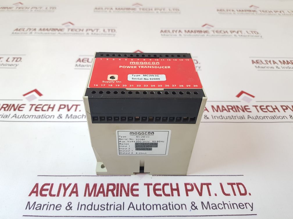 Megacon Mc2W3C Power Transducer 0-2857, 9Kw