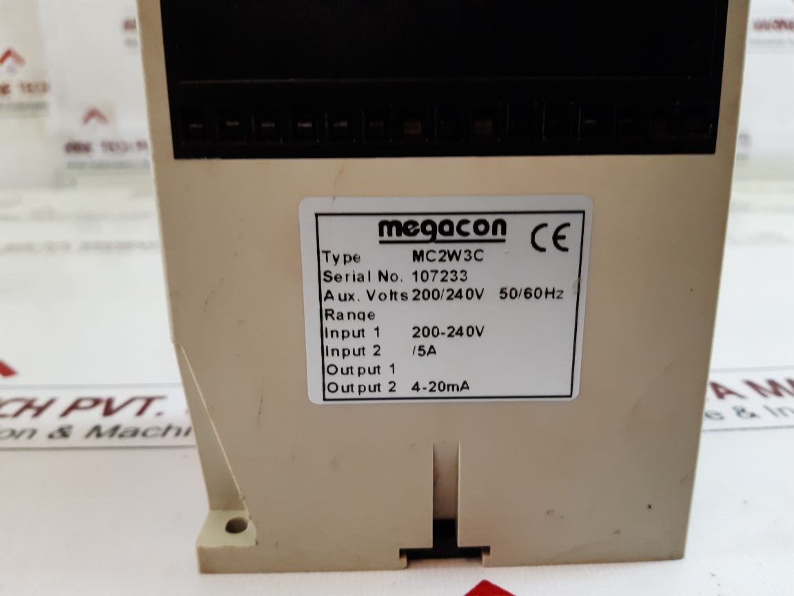 Megacon Mc2W3C Power Transducer 200240V,5060Hz
