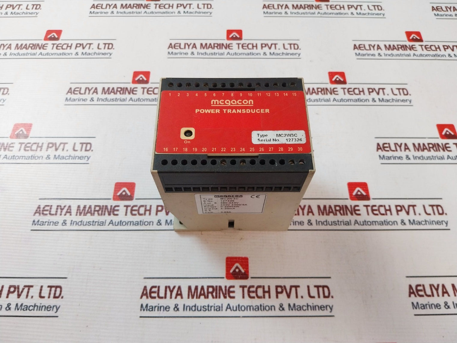 Megacon Mc2W3C Power Transducer 440V 4-20Ma