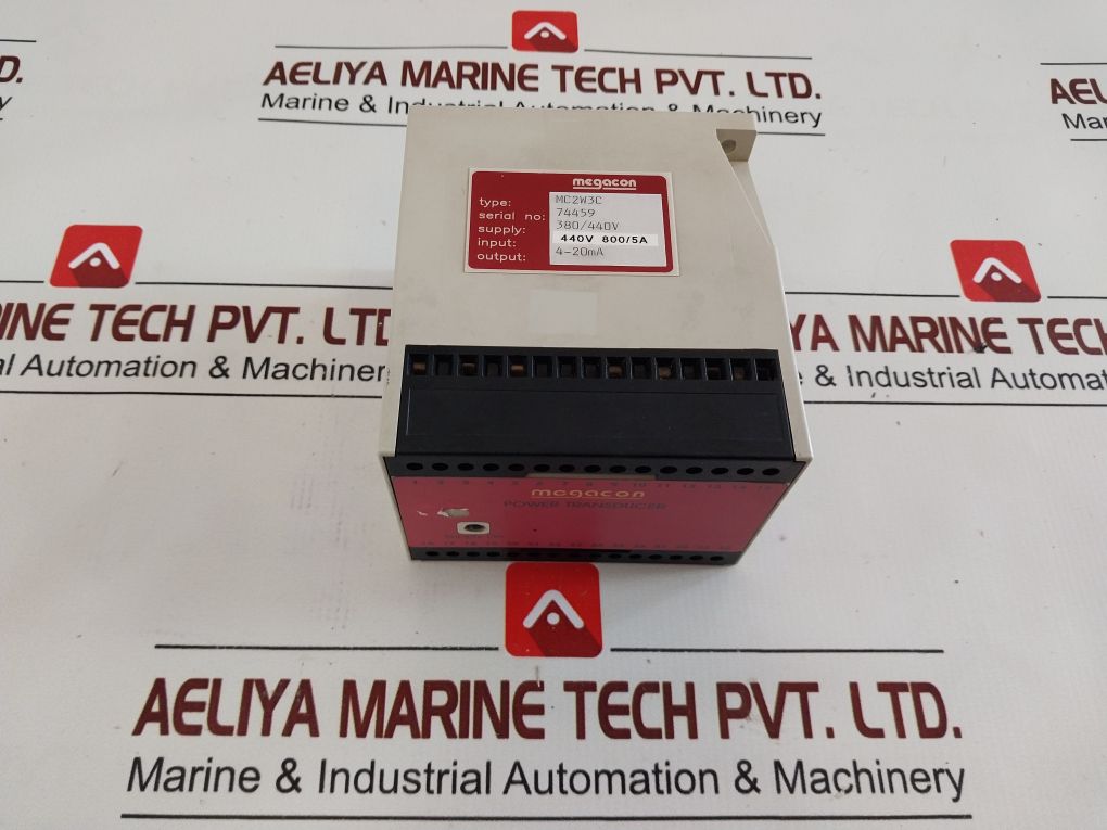 Megacon Mc2W3C Power Transducer 440V 800/5A